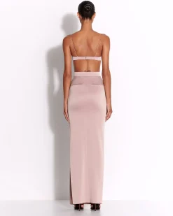 Alex Perry Bra Top in Satin Crepe