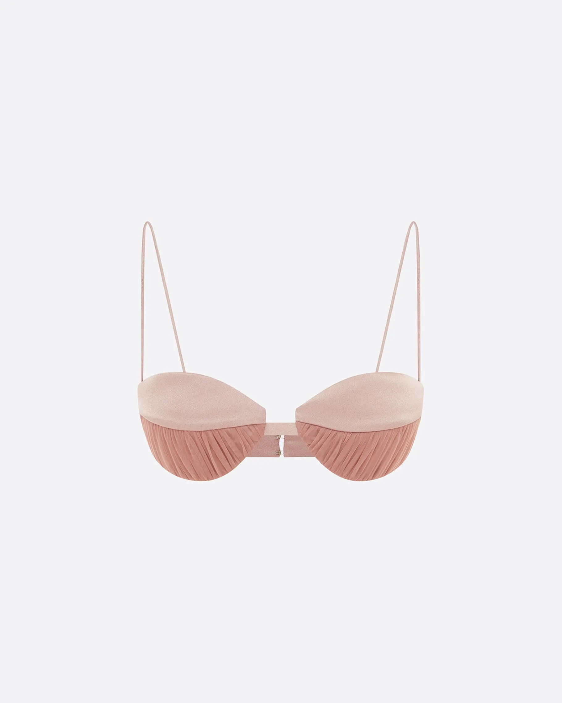Alex Perry Bra Top in Satin Crepe