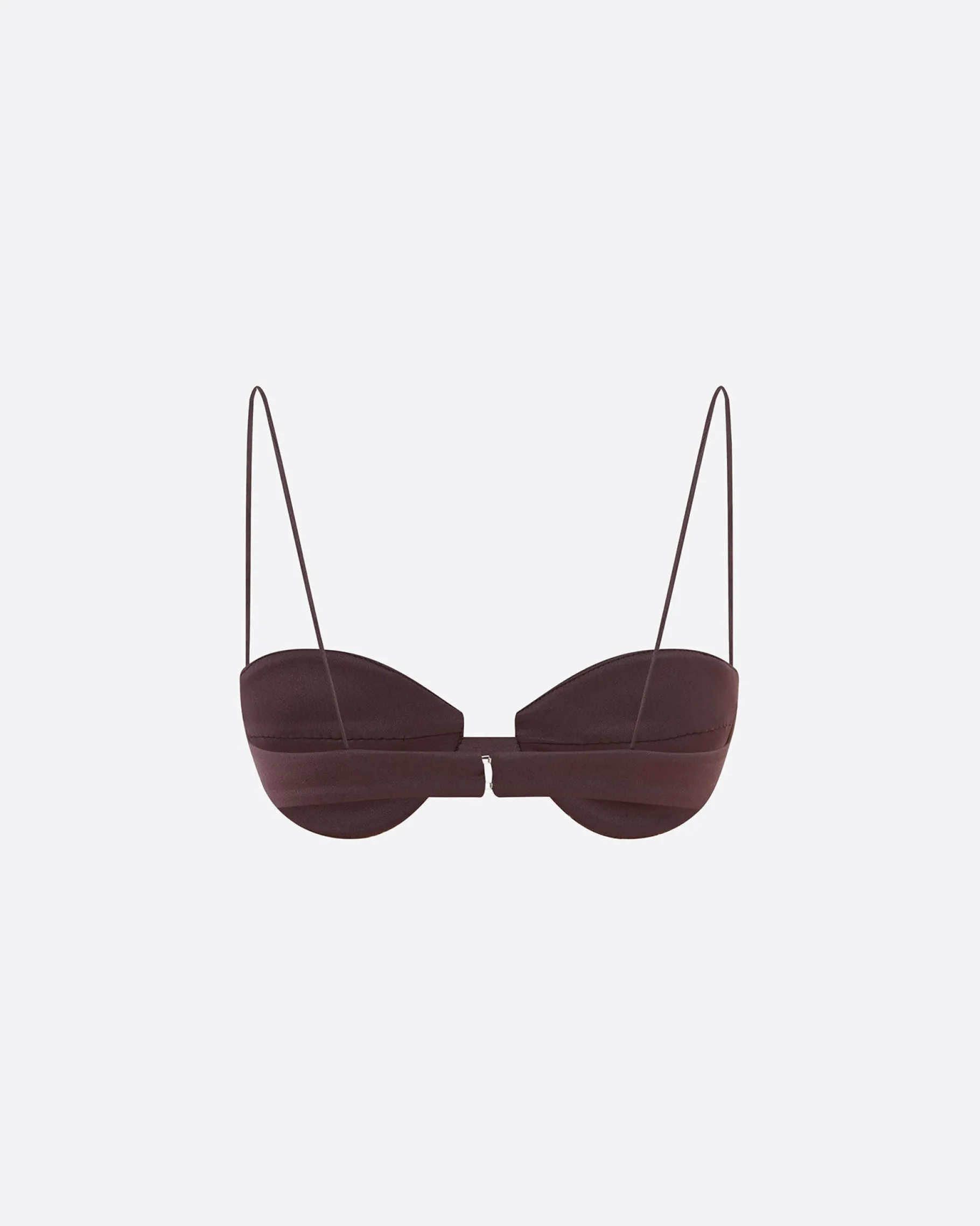 Alex Perry Bra Top in Satin Crepe