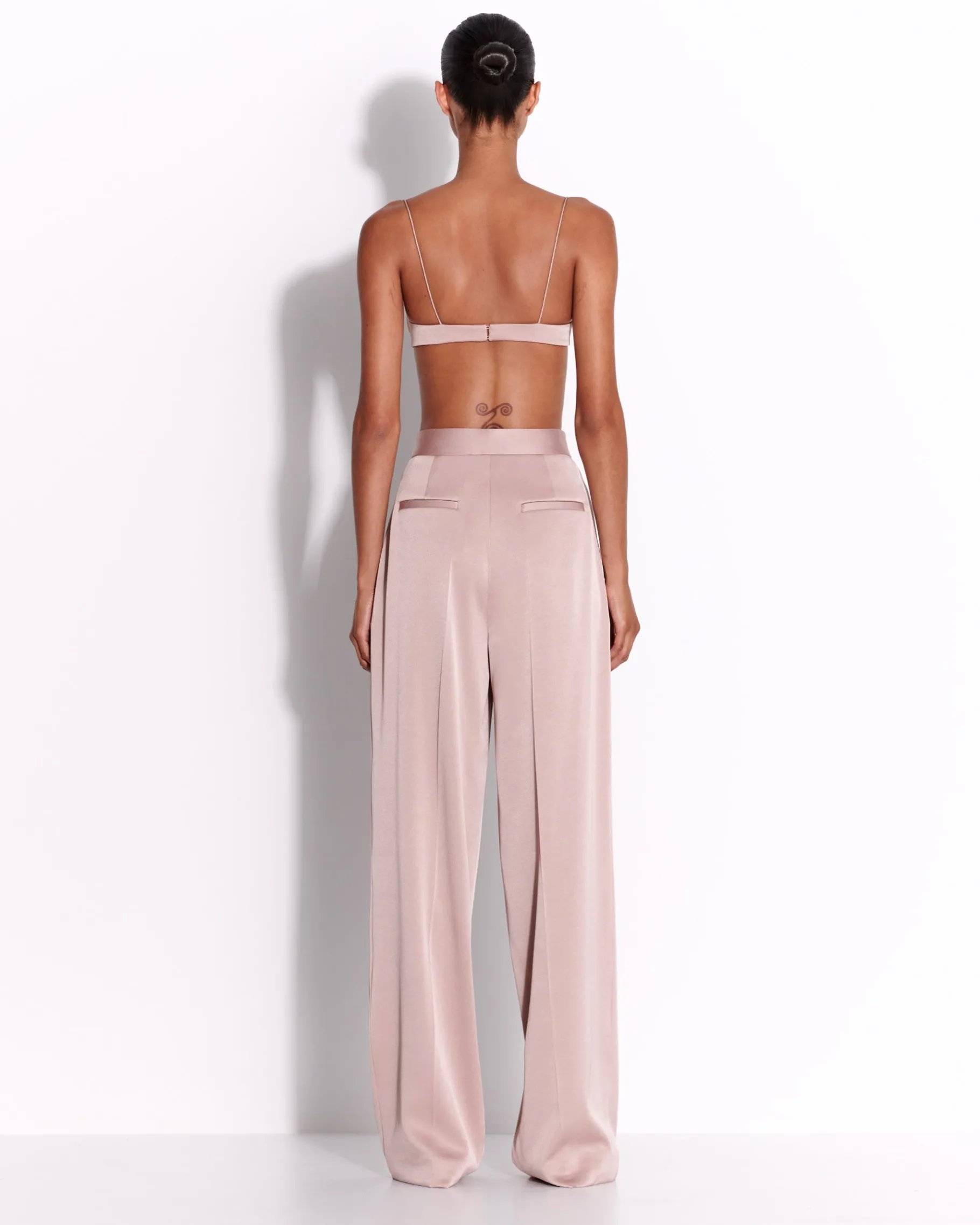 Alex Perry Bra Top in Satin Crepe