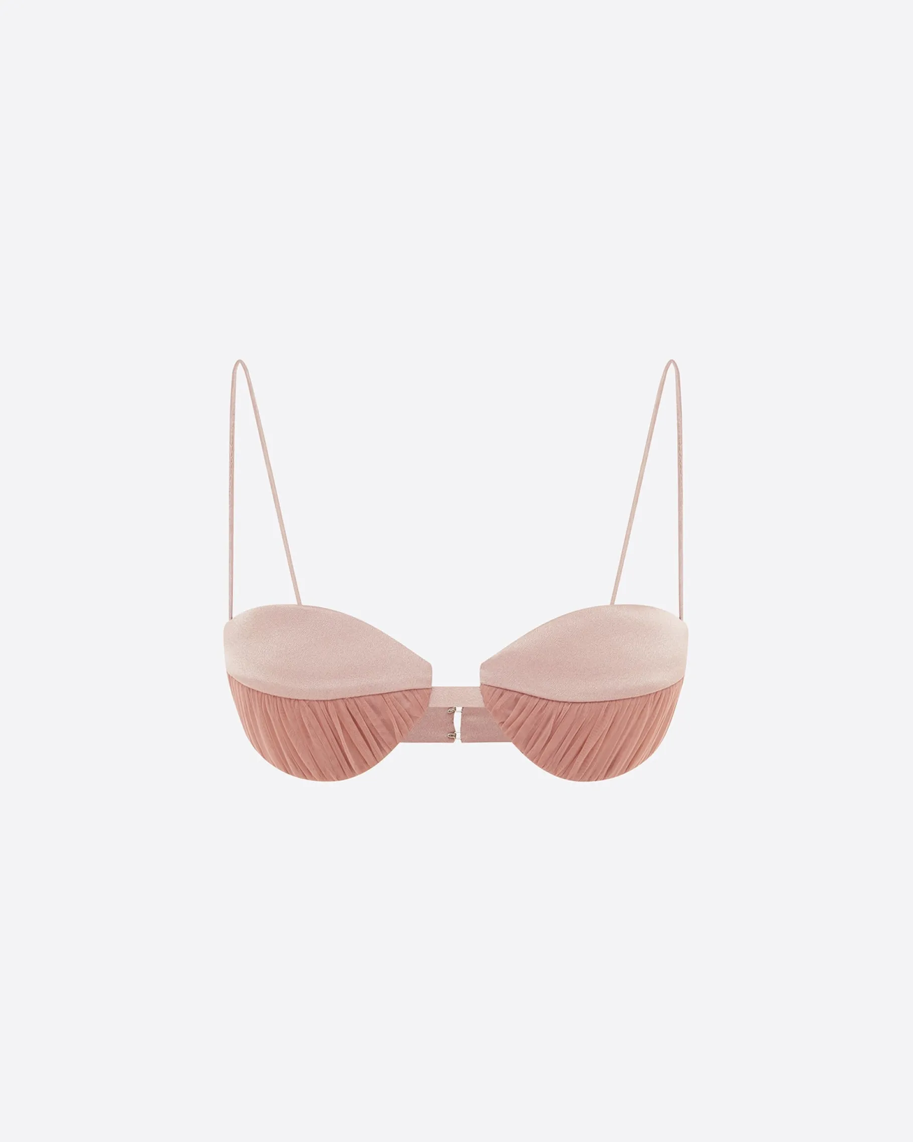 Alex Perry Bra Top in Satin Crepe