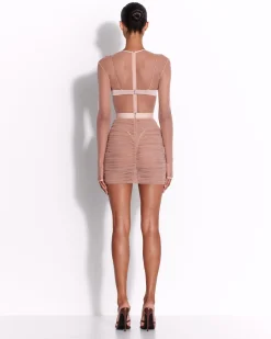 Alex Perry Bra Top in Satin Crepe