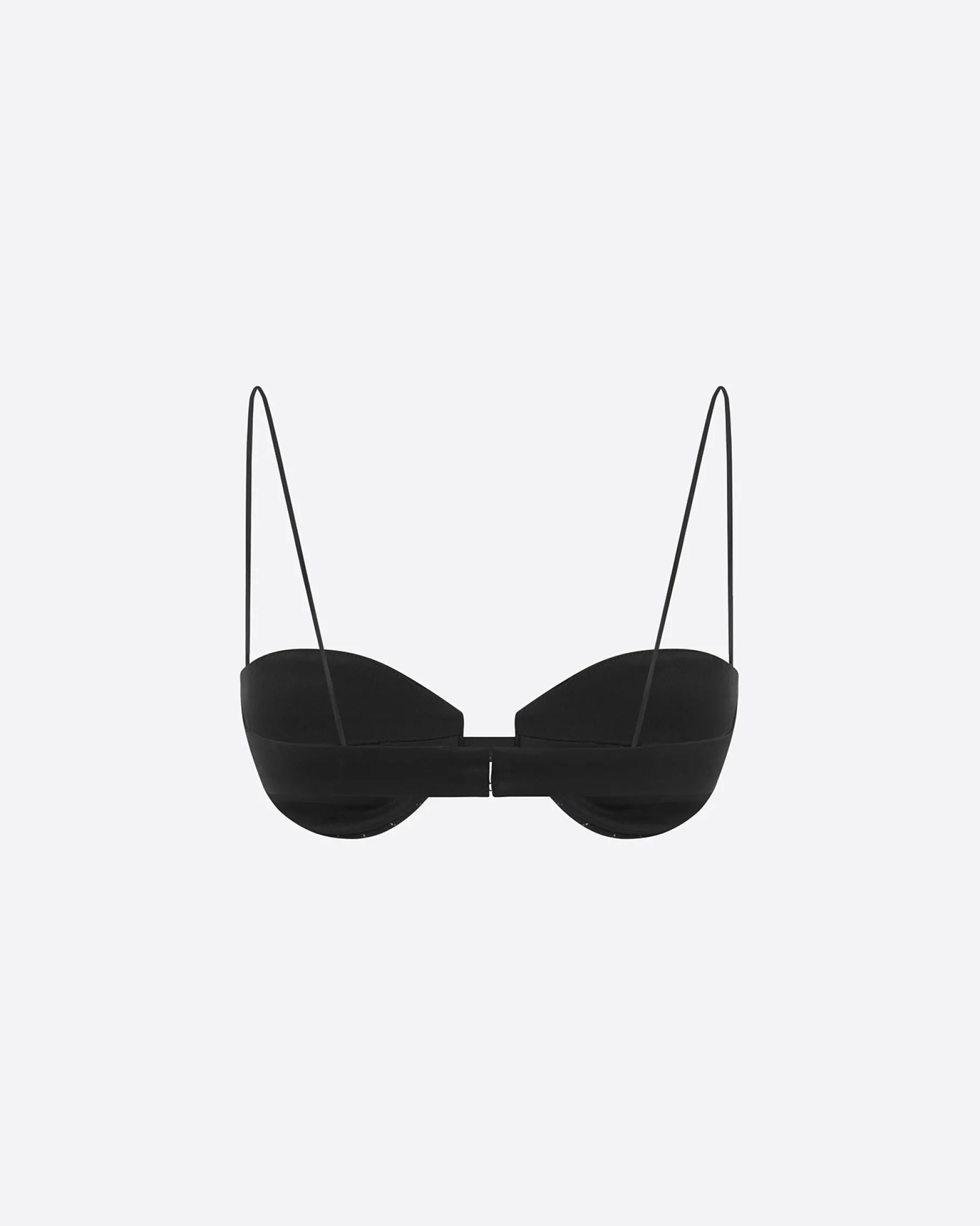 Alex Perry Bra Top in Wool Pinstripe