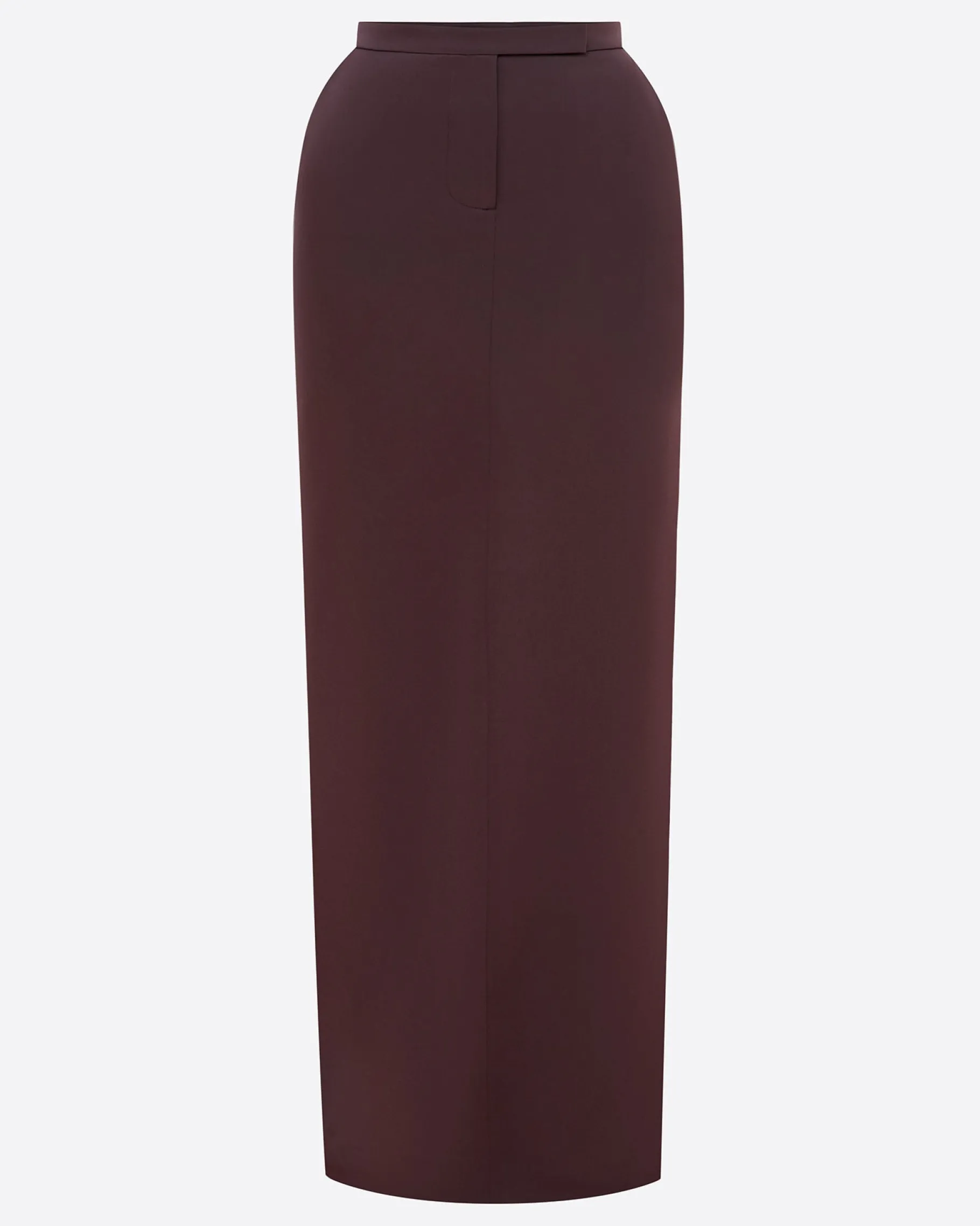 Alex Perry Column Skirt in Satin Crepe