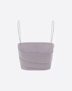 Alex Perry Corset Top in Stretch Mesh