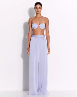 Alex Perry Double Pleat Trouser in Satin Crepe