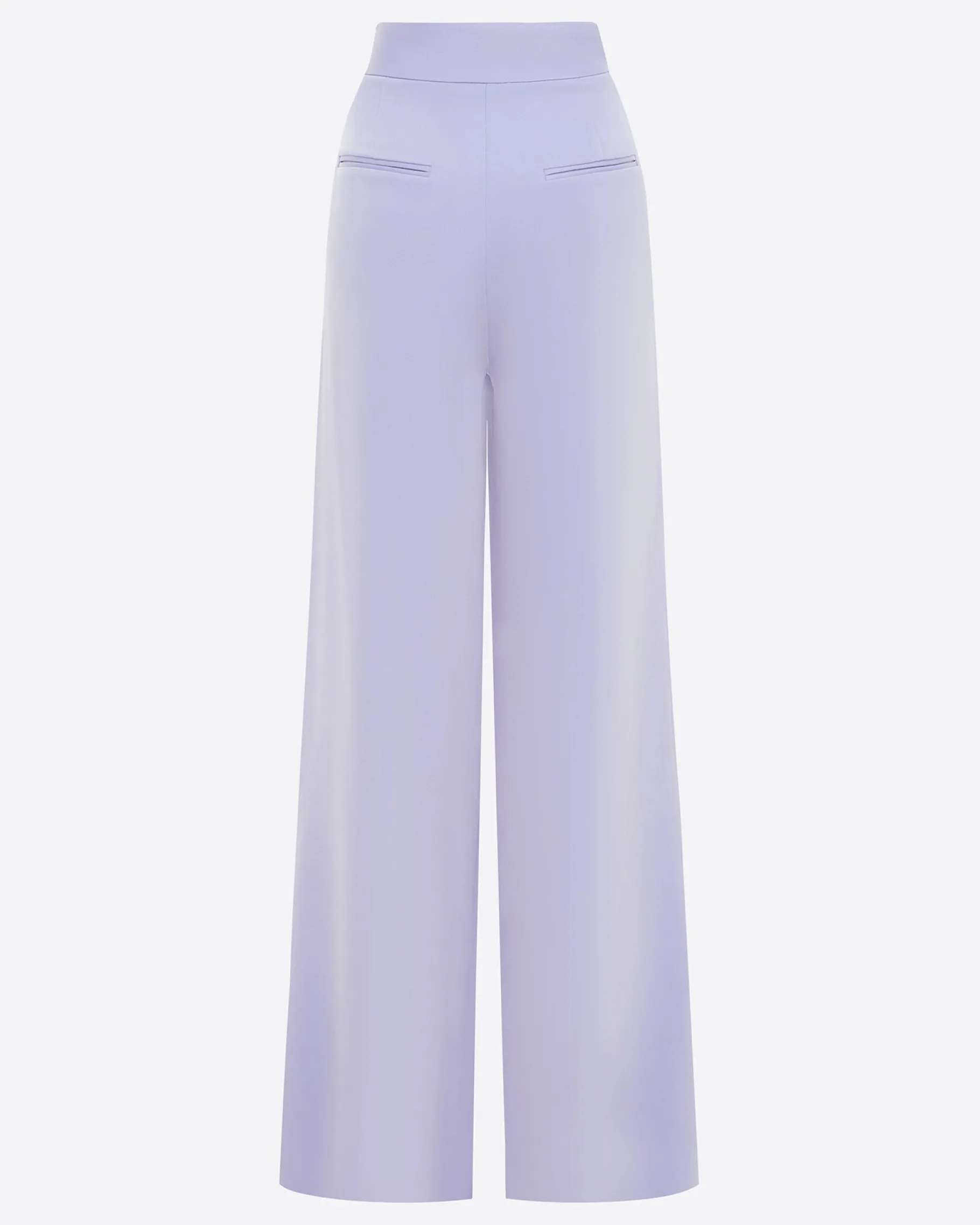 Alex Perry Double Pleat Trouser in Satin Crepe