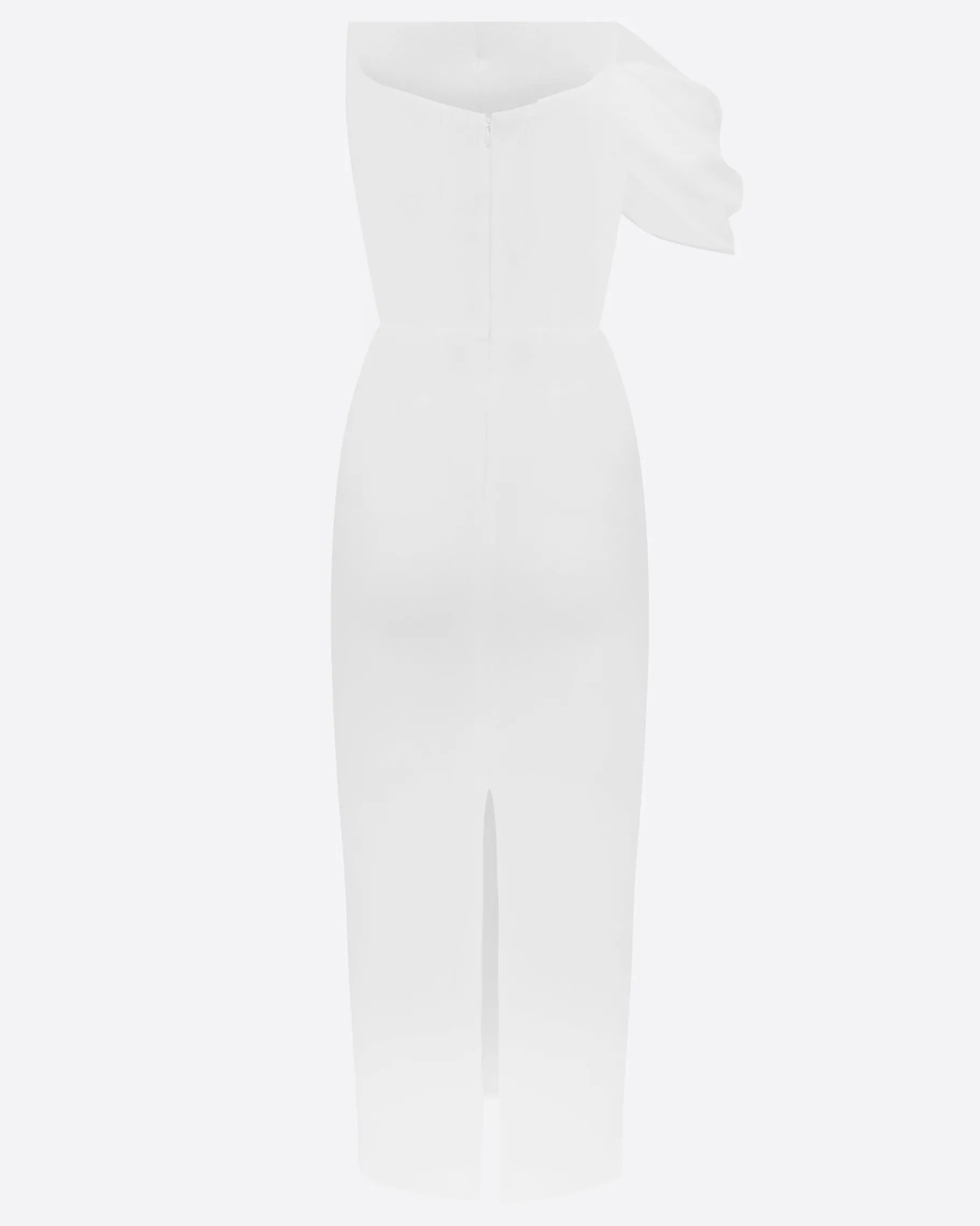 Alex Perry Draped Corset Dress in Crepe