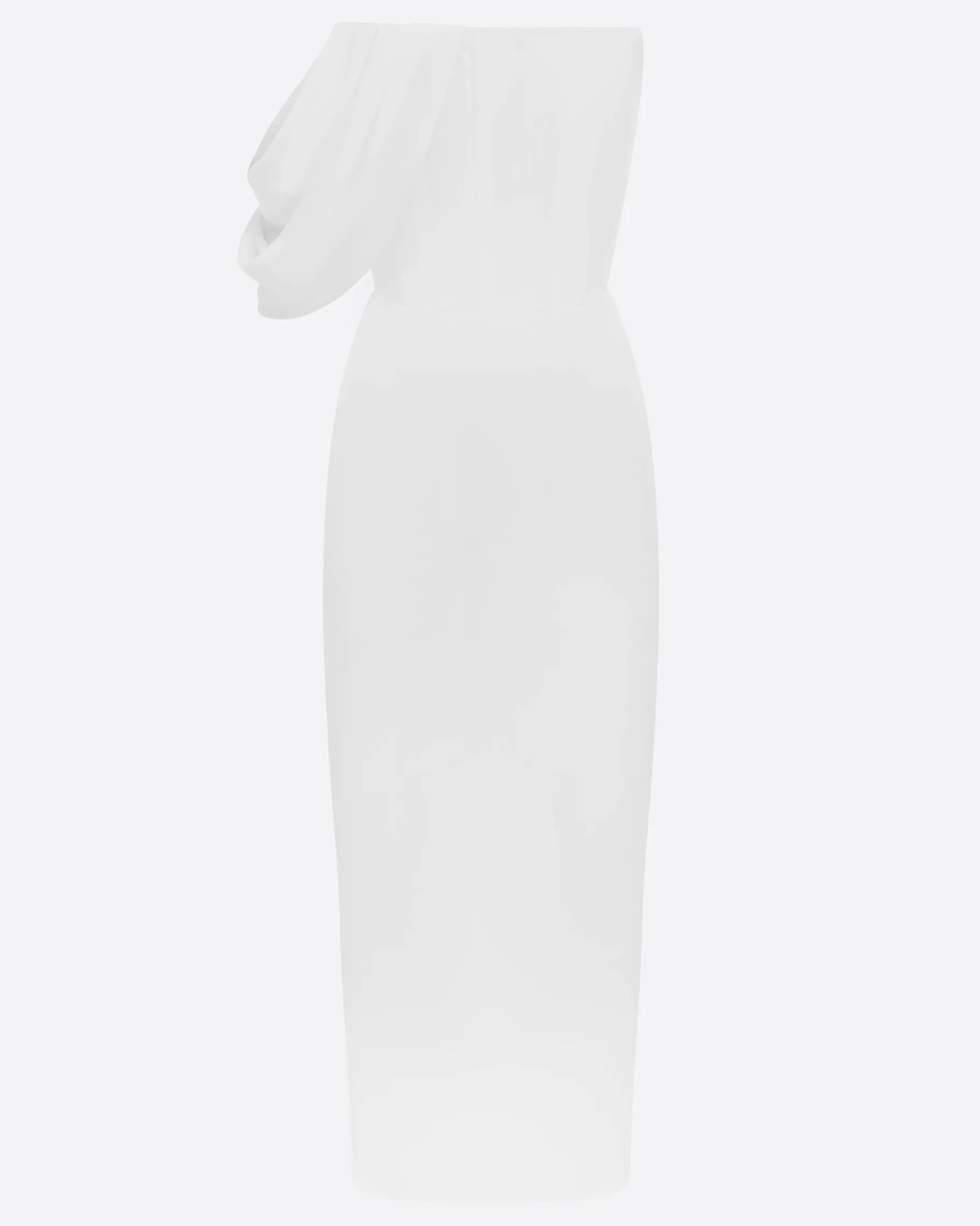 Alex Perry Draped Corset Dress in Crepe