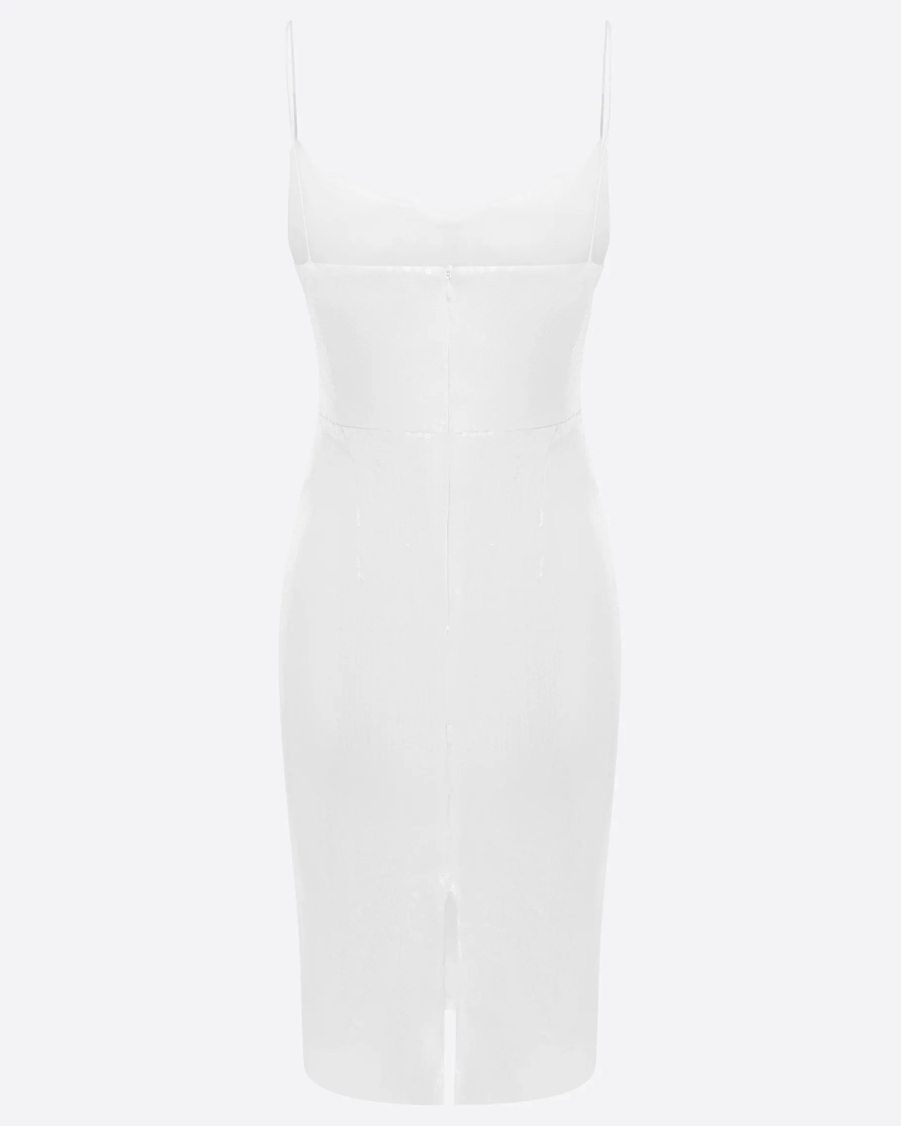Alex Perry Draped Corset Dress in Sequin