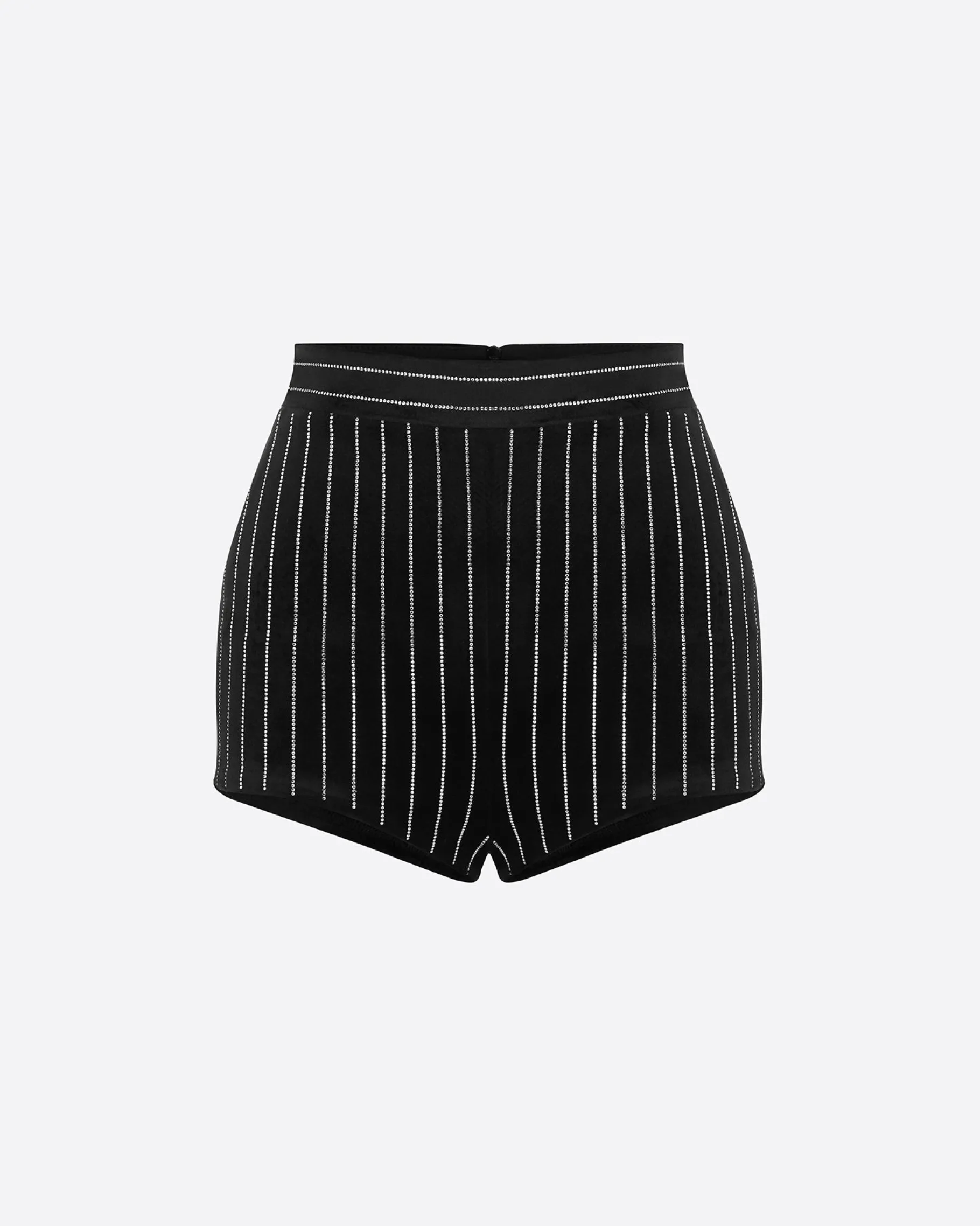 Alex Perry Hot Pant in Crystal Velvet