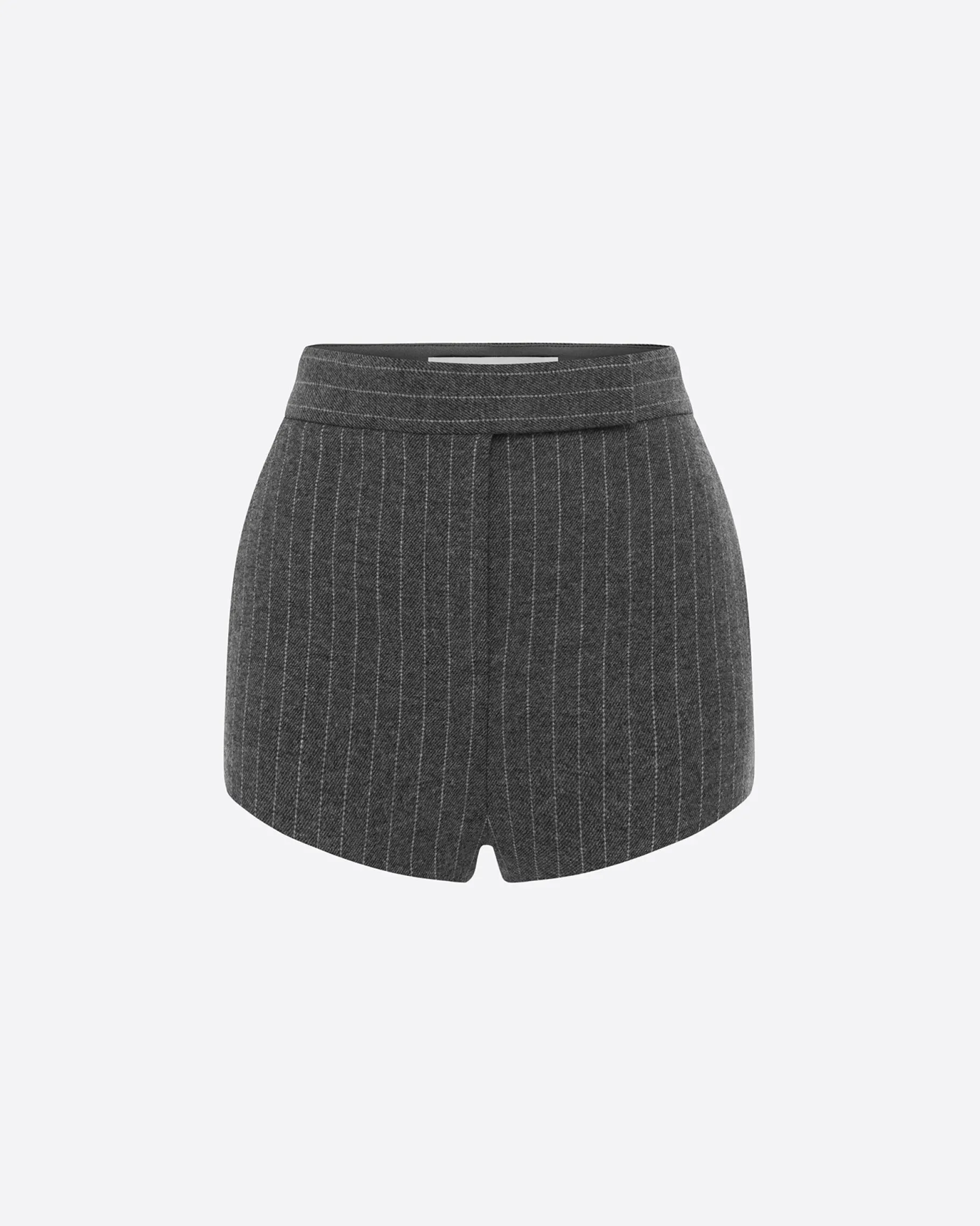 Alex Perry Hot Pant in Wool Pinstripe