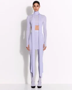 Alex Perry Mini Skirt in Crystal Jersey