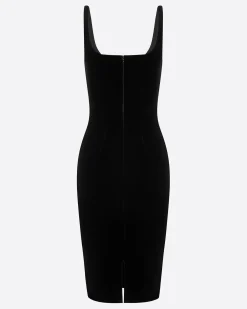 Alex Perry Singlet Dress in Velvet