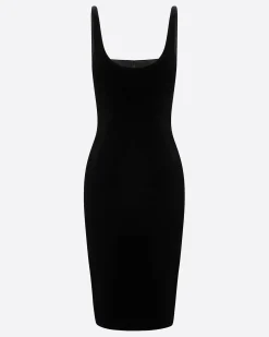Alex Perry Singlet Dress in Velvet