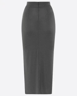Alex Perry Skirt in Crystal Jersey