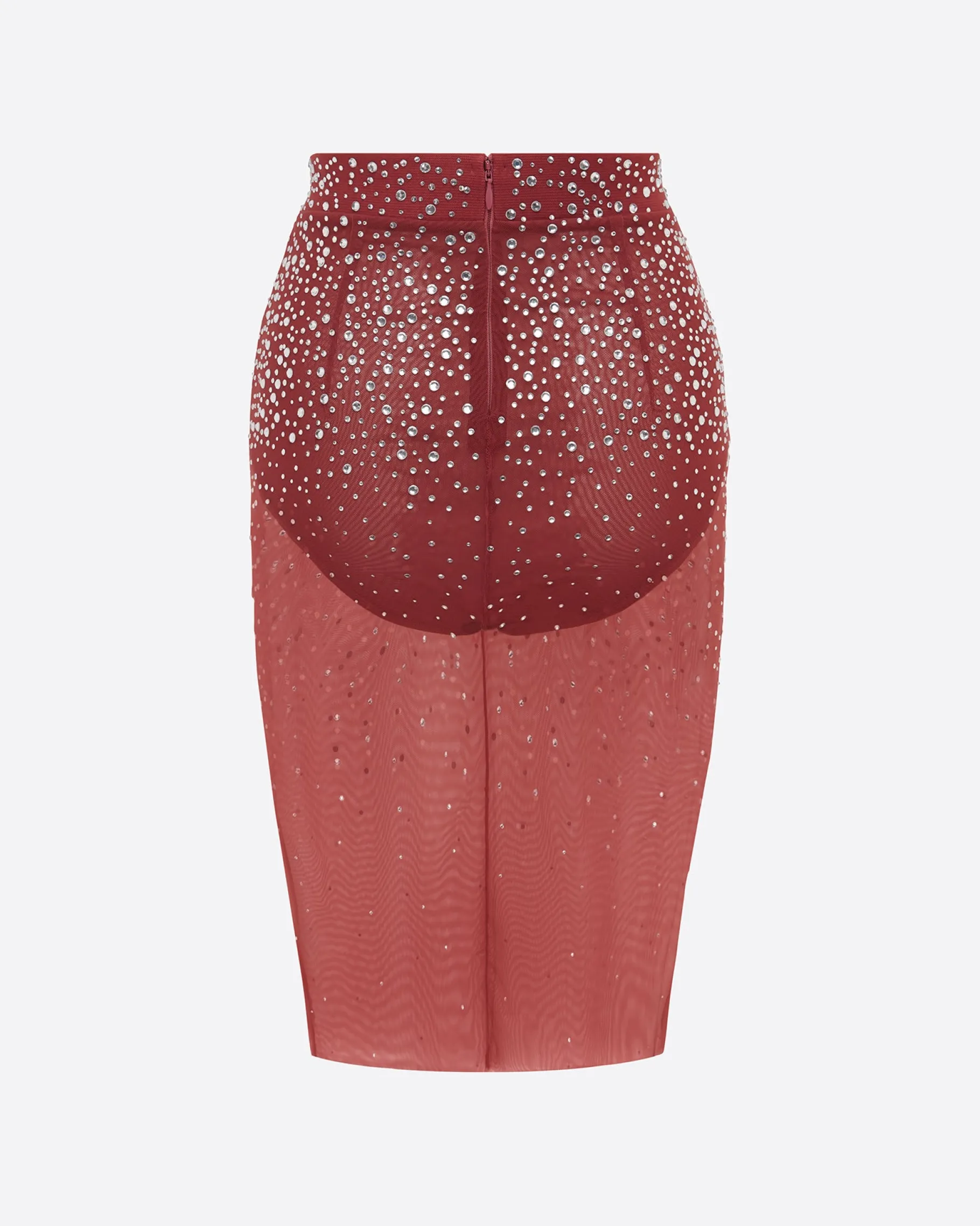 Alex Perry Skirt in Crystal Mesh