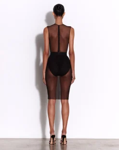 Alex Perry Skirt in Fine Mesh