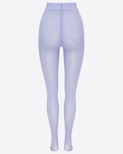 Alex Perry Stocking in Crystal Jersey
