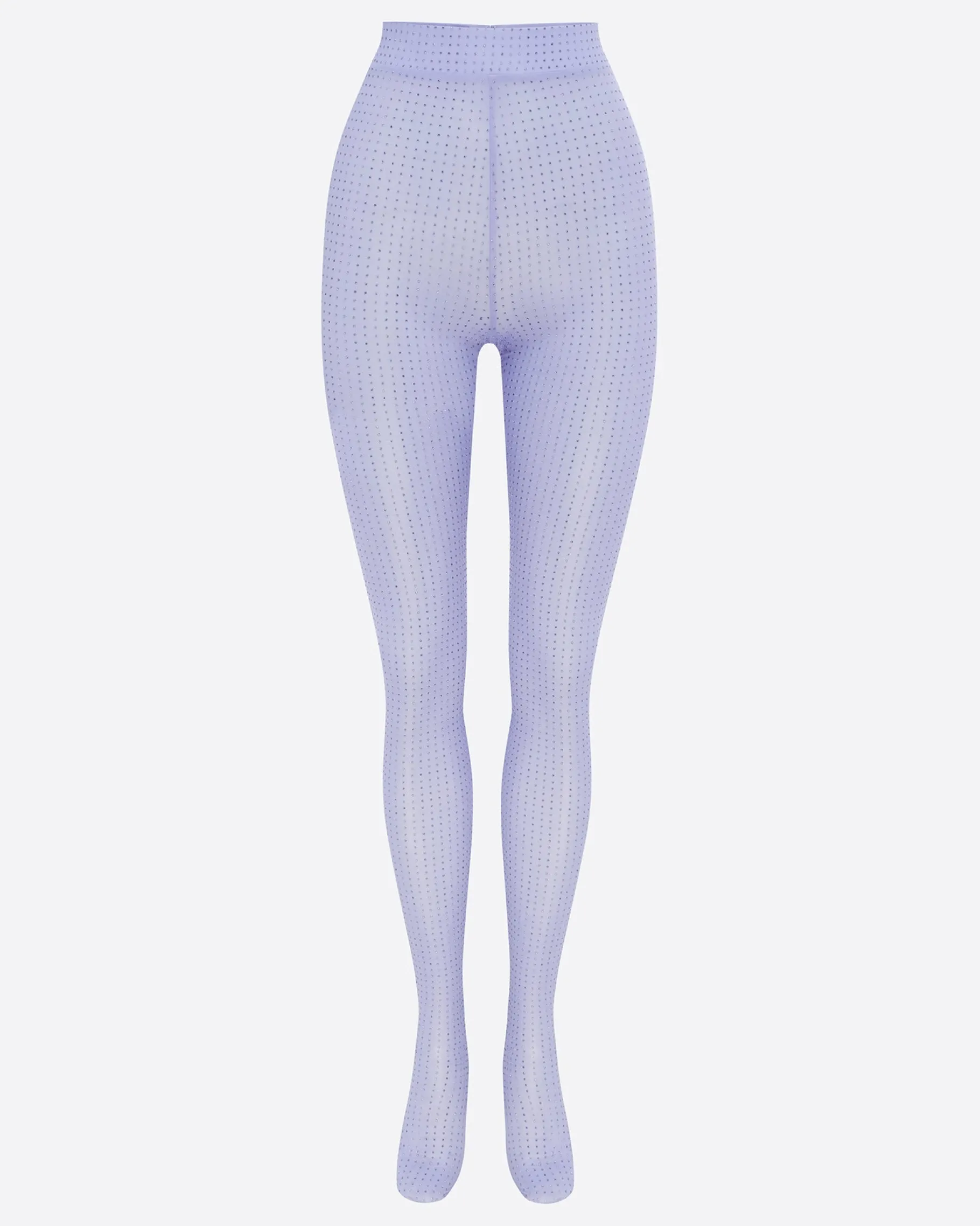 Alex Perry Stocking in Crystal Jersey