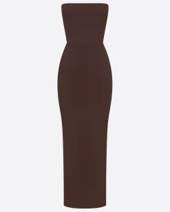 Alex Perry Strapless Dress in Crepe Jersey