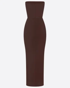 Alex Perry Strapless Dress in Crepe Jersey