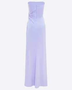 Alex Perry Strapless Twist Gown in Satin Crepe
