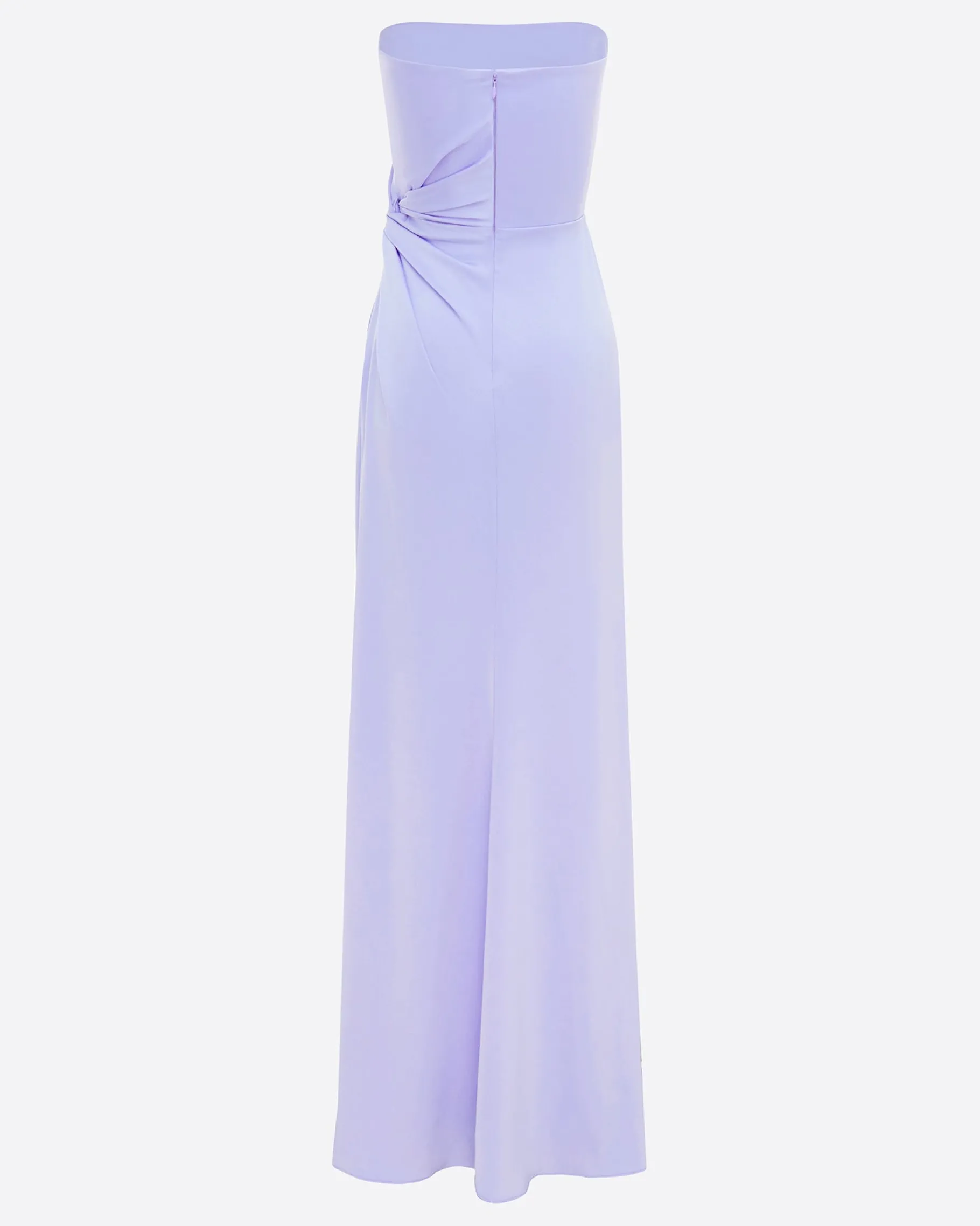 Alex Perry Strapless Twist Gown in Satin Crepe