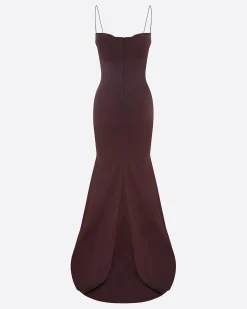 Alex Perry Sweetheart Gown in Satin Crepe