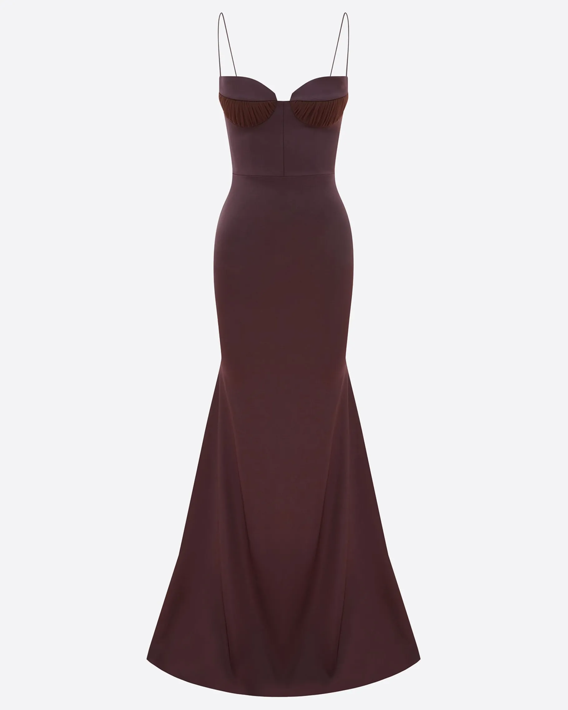 Alex Perry Sweetheart Gown in Satin Crepe
