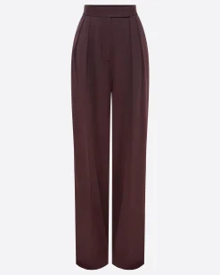 Alex Perry Tailored Trouser in Satin Crepe