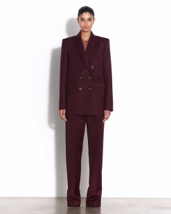 Alex Perry Tailored Trouser in Wool Suiting