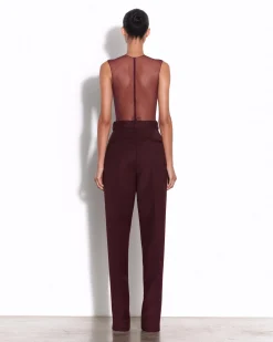 Alex Perry Tailored Trouser in Wool Suiting