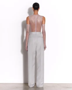 Alex Perry Tailored Trouser in Wool Suiting